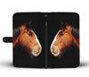 Amazing Shire Horse Print Wallet Case