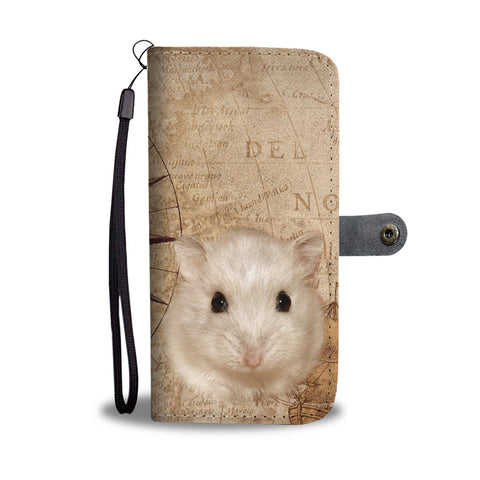 Cute Campbell's Dwarf Hamster Print Wallet Case