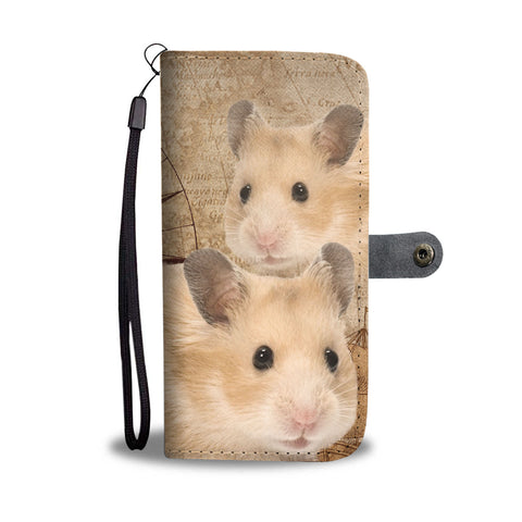 Amazing Golden Hamster Print Wallet Case