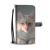 Cute Birman Cat Print Wallet Case