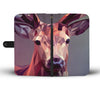 Deer Vector Art Print Wallet Case