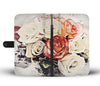 Rose Flowers Watercolor Art Print Wallet Case