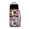 Amazing Walking Himalayan Cat Print Wallet Case