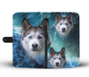 Amazing Siberian Husky Wallet Case