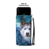 Amazing Siberian Husky Wallet Case