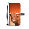 Salers Cattle (Cow) Print Wallet Case