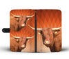 Salers Cattle (Cow) Print Wallet Case