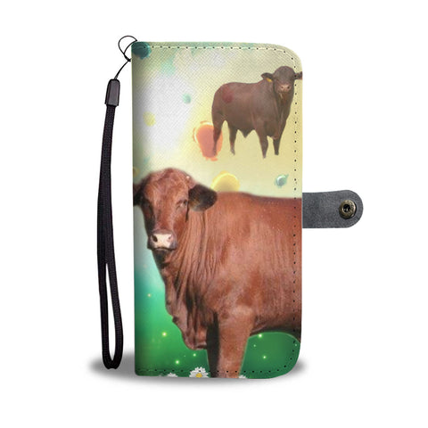 Santa Gertrudis Cattle (Cow) Print Wallet Case