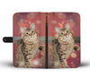 Amazing American Bobtail Cat Print Wallet Case