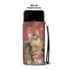 Amazing American Bobtail Cat Print Wallet Case