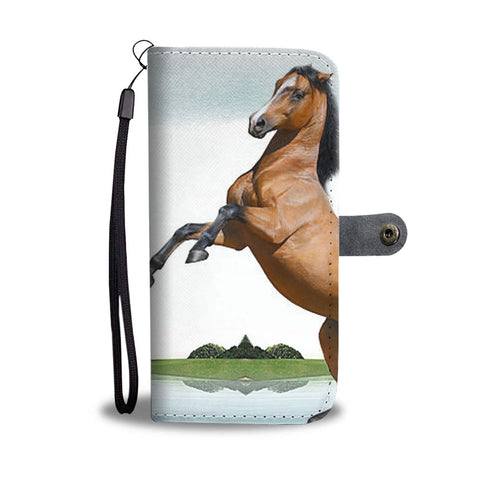 Lusitano horse Print Wallet Case