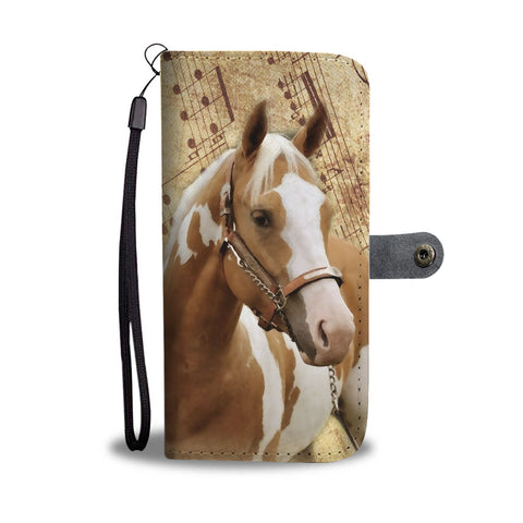 Amazing American Paint Horse Wallet Case