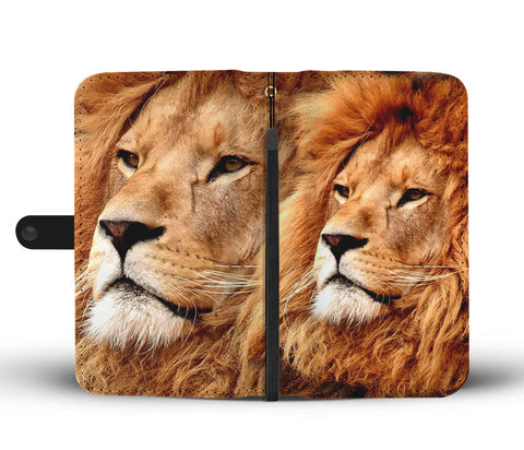 Lion The King Print Wallet Case