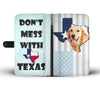 Golden Retriever Dog Print Limited Edition Wallet CaseTx State