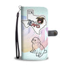 Cute Pug Print Wallet CaseTX State