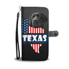 Amazing Black Labrador Retriever Dog Print Wallet CaseTX State