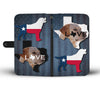 Amazing Labrador Retriever Dog Love Print Wallet CaseTX State