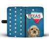 Cocker Spaniel Print Wallet CaseTX State