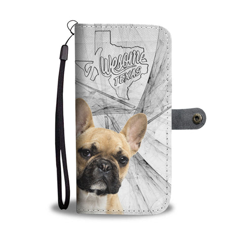 Awesome French Bulldog Print Wallet CaseTX State
