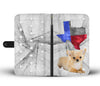 Cute Chihuahua Print Wallet CaseTX State