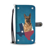 Lovely German Shepherd Print Wallet CaseTX State