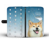 Shiba Inu Print Wallet CaseCA State