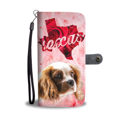 Cavalier King Charles Spaniel Print Wallet CaseTX State