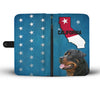 Rottweiler Print Wallet CaseCA State