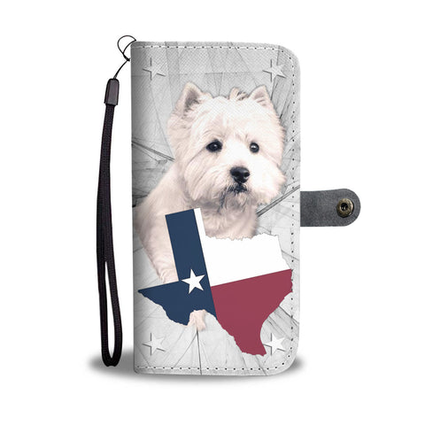 West Highland White Terrier Print Wallet CaseTX State