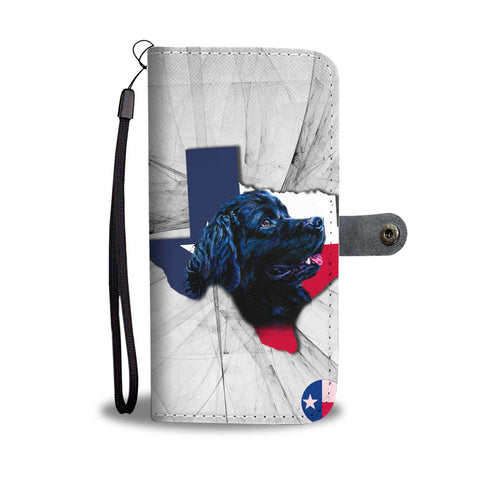 Amazing Newfoundland Dog Print Wallet CaseTX State