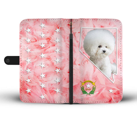 Bichon Frise Print Wallet CaseNV State