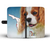 Cavalier King Charles Spaniel Print Wallet CaseFL State