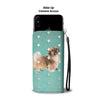 Tibetan Spaniel Print Wallet CaseFL State