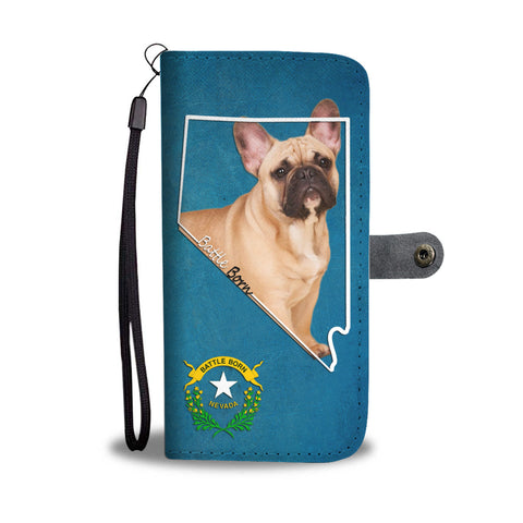 Amazing French Bulldog Print Wallet CaseNV State