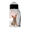 Yorkshire Terrier (Yorkie) Print Wallet CaseFL State