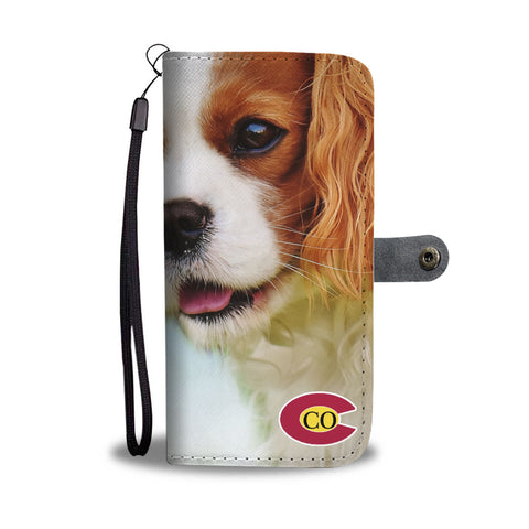 Cavalier King Charles Spaniel Print Wallet CaseCO State