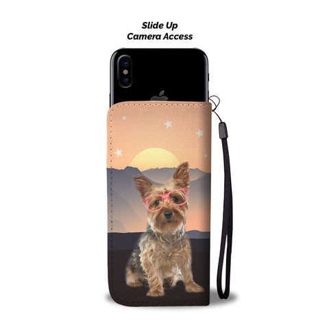 Yorkshire Terrier (Yorkie) Print Wallet CaseCO State