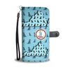 Labrador Dog Pattern Print Wallet CaseVA State