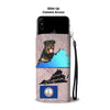 Rottweiler Dog Print Wallet CaseVA State