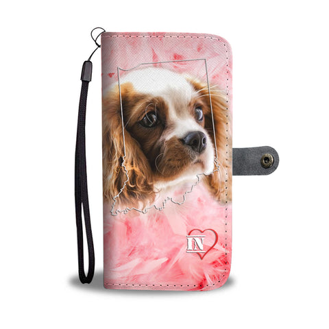 Cavalier King Charles Spaniel Print Wallet CaseIN State