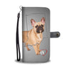 French Bulldog Print Wallet Case IN State