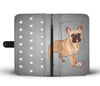 French Bulldog Print Wallet Case IN State