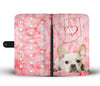 Lovely French Bulldog Print Wallet Case IN State