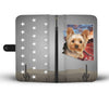 Lovely Yorkie Print Wallet Case AZ State