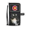 Saluki Dog Print Wallet CaseCO State