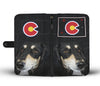 Saluki Dog Print Wallet CaseCO State