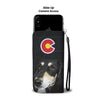 Saluki Dog Print Wallet CaseCO State