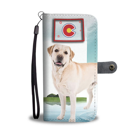 Amazing Labrador Retriever Print Wallet CaseCO State