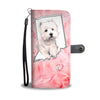 Cute West Highland White Terrier Print Wallet CaseIN State