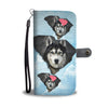 Amazing Siberian Husky Dog Print Wallet CaseSC State